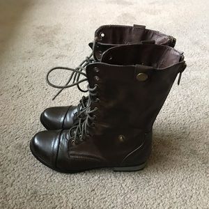 Madden girl combat boots